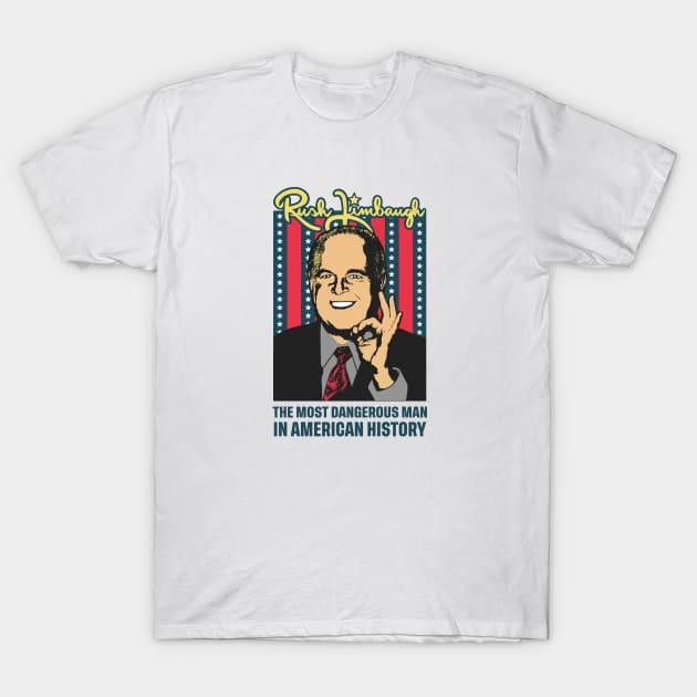 The Most Dangerous Man in American History T-Shirt by CelestialCharmCrafts